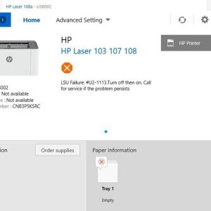 HP LaserJet 108w Printer - Image 10